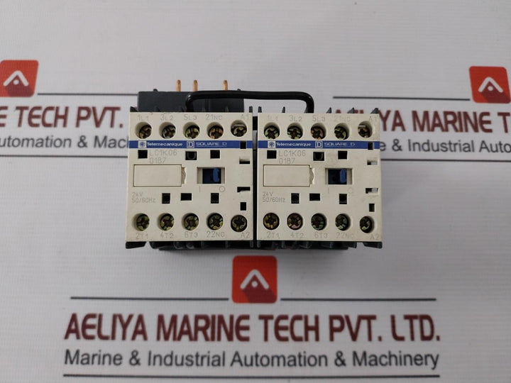 Telemecanique Lc1K06 Contactor Set 24V 50/60Hz 20A 690V 15A 8Kv 600V 1.7Nm