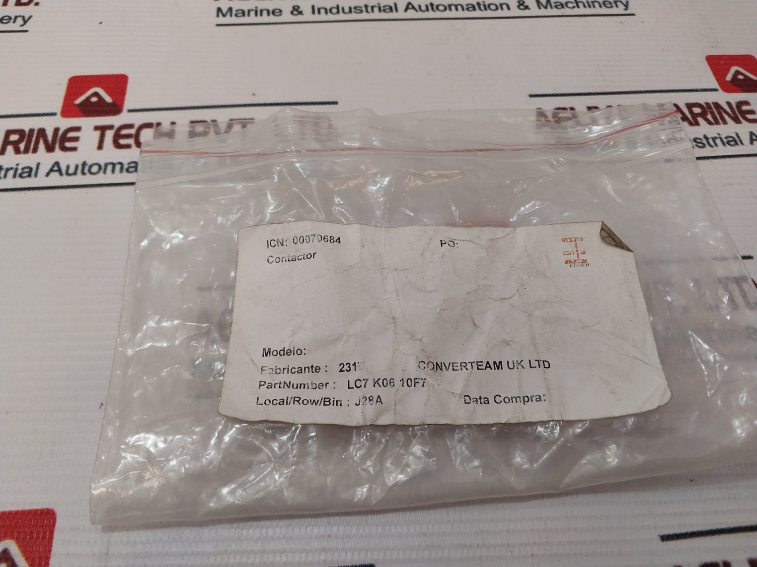 Telemecanique Lc7K0610F7 Contactor A013250 600V Awg.14-18 Cu A600 Q600