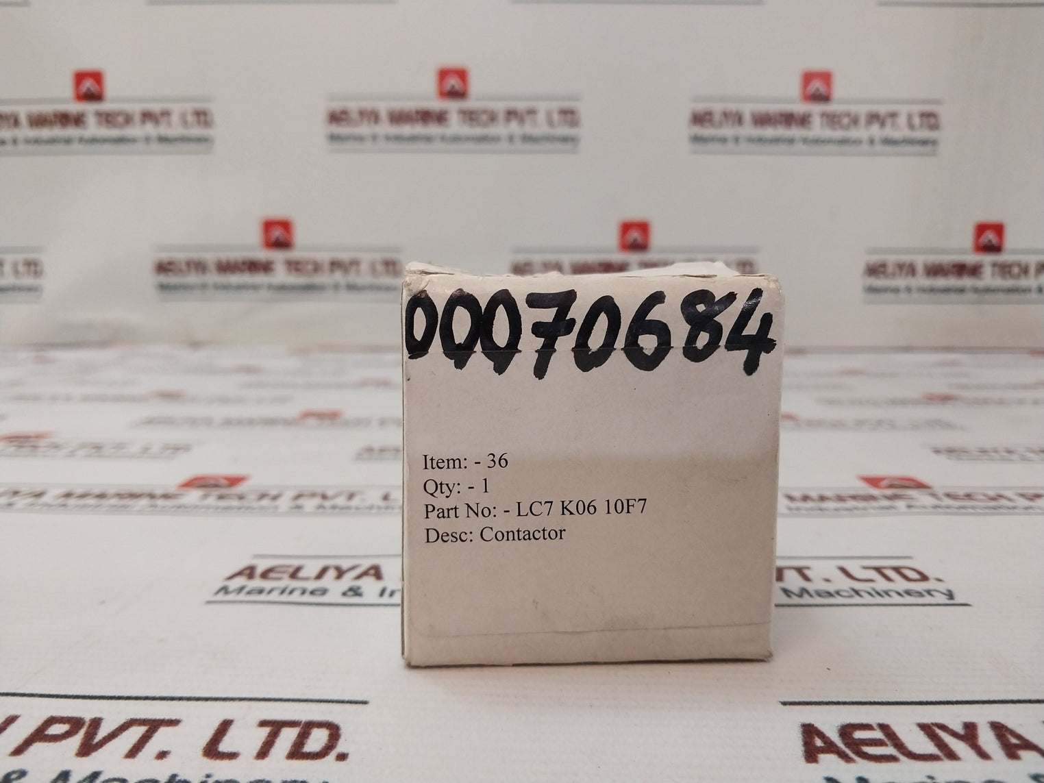 Telemecanique Lc7K0610F7 Contactor A013250 600V Awg.14-18 Cu A600 Q600