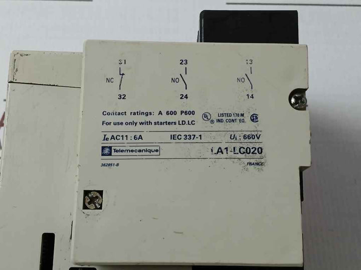 Telemecanique Ld4-lc130 Coil Integral 32 Motor Starter 220-240V 60Hz