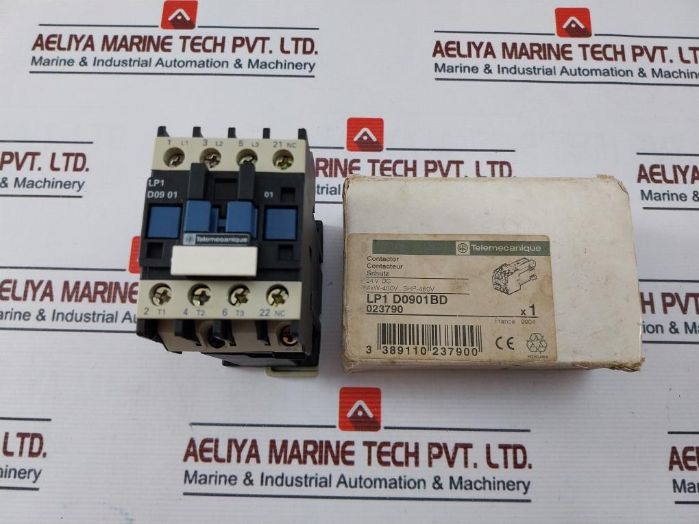 Telemecanique Lp1 D09 01 Contactor 20A 600Vac