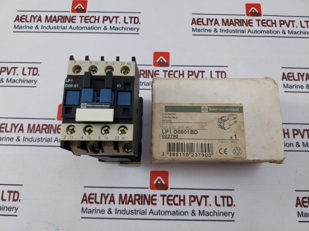 Telemecanique Lp1 D09 01 Contactor 20A 600Vac
