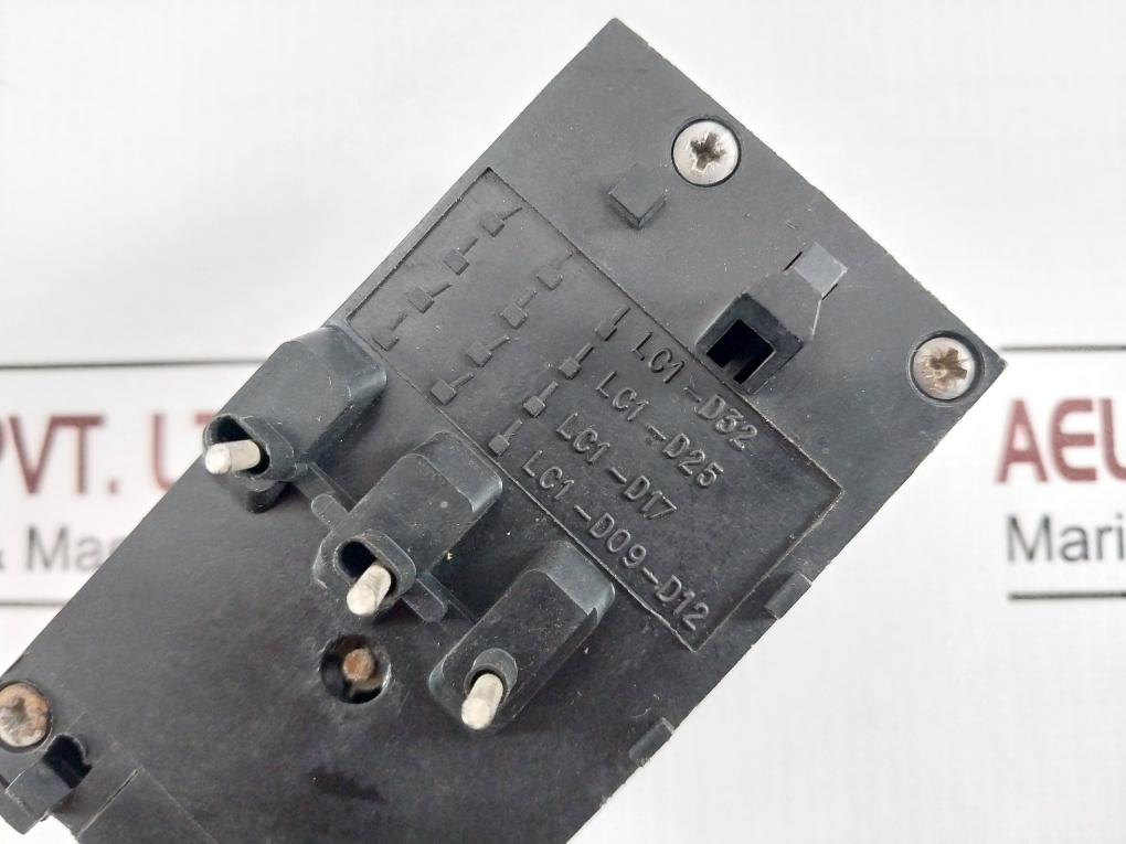 Telemecanique Lr1-d09306 Overload Relay W/ Contactor Lc1-d/Lp1-d B600 Q600 10A