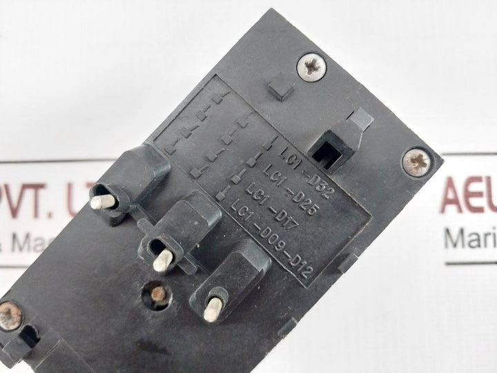 Telemecanique Lr1-d09306 Overload Relay W/ Contactor Lc1-d/Lp1-d B600 Q600 10A