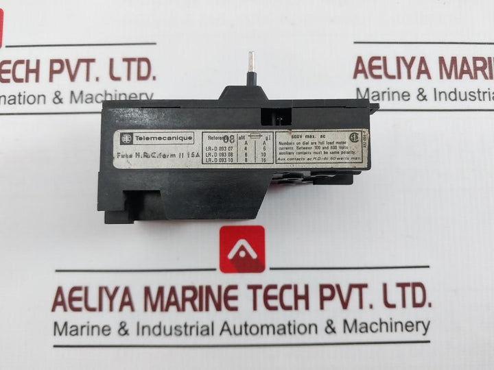 Telemecanique Lr1-d09 308 Thermal Overload Relay 2,5-4A 600V 332 064-e 60W