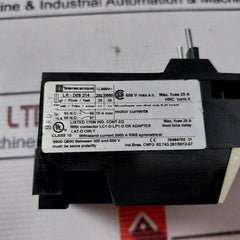Telemecanique Lr1-d09314 Overload Relay 02513