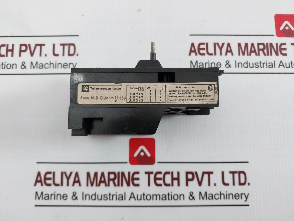 Telemecanique Lr1-d09 Thermal Overload Relay 600V Max. Ac 332 063-e