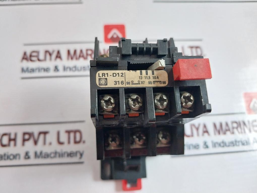 Telemecanique Lr1-d12 Overload Relay 600V