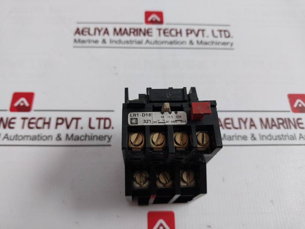 Telemecanique Lr1-d16 321 Thermal Overload Relay 13-18 A 600 V Max.