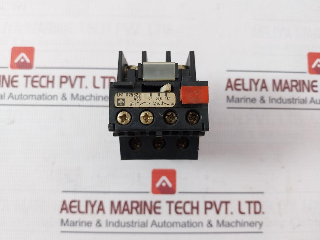Telemecanique Lr1-d25322 Overload Relay W/ Contactor Lc1-d/Lp1-d 660V 10A 600V