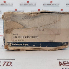 Telemecanique Lr1-d63357A65 Thermal Overload Relay 660V~ 10A