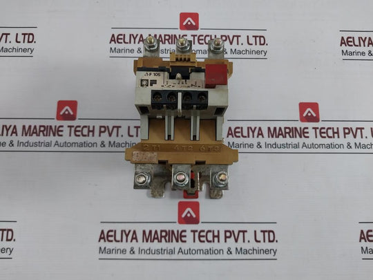 Telemecanique Lr1-f105 Solid State Overload Relay 600Vac 10A