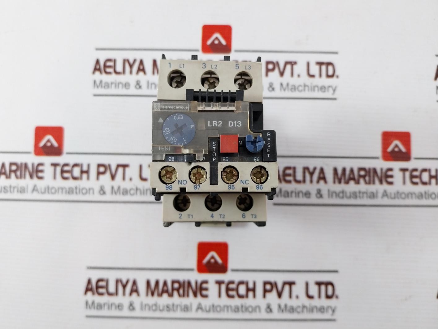 Telemecanique Lr2 D1305 Thermal Overload Relay 380V 0.63 – 1 A