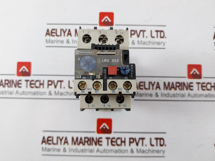 Telemecanique Lr2 D1305 Thermal Overload Relay 380V 0.63 – 1 A