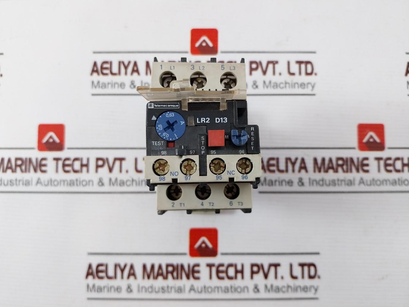 Telemecanique Lr2 D1305 Thermal Overload Relay 380V 0.63 – 1 A