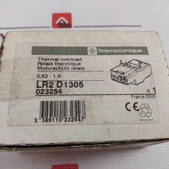 Telemecanique Lr2 D1305 Thermal Overload Relay Class 10A 600Vac