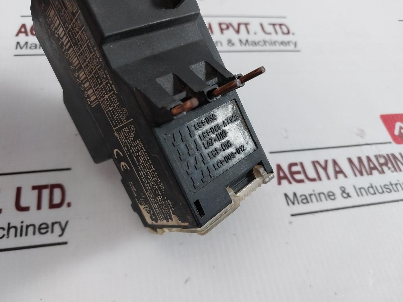 Telemecanique Lr2 D1306 Thermal Overload Relay 750V 6Kv 5A 600Vac 1-1,6A