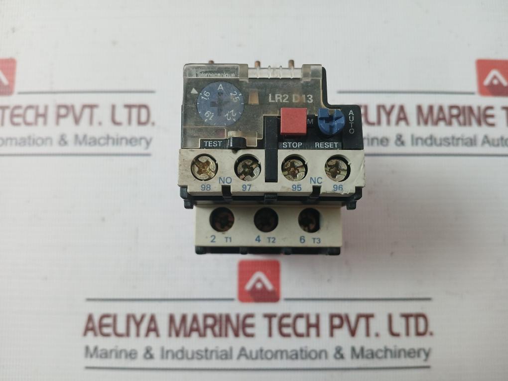 Telemecanique Lr2 D1307 Thermal Overload Relay Lc1 D/Lp1 D 1,6-2,5A B600 R300