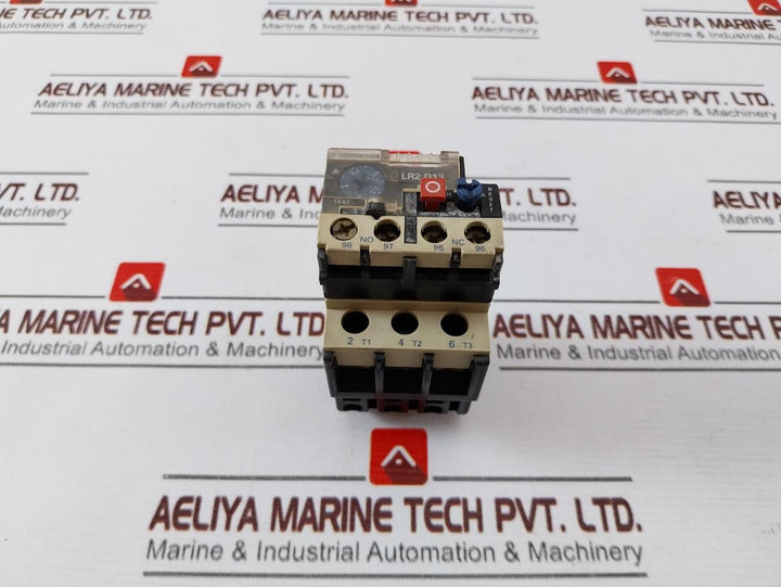 Telemecanique Lr2 D1308 Thermal Overload Relay 2.5-4A Uimp 6Kv