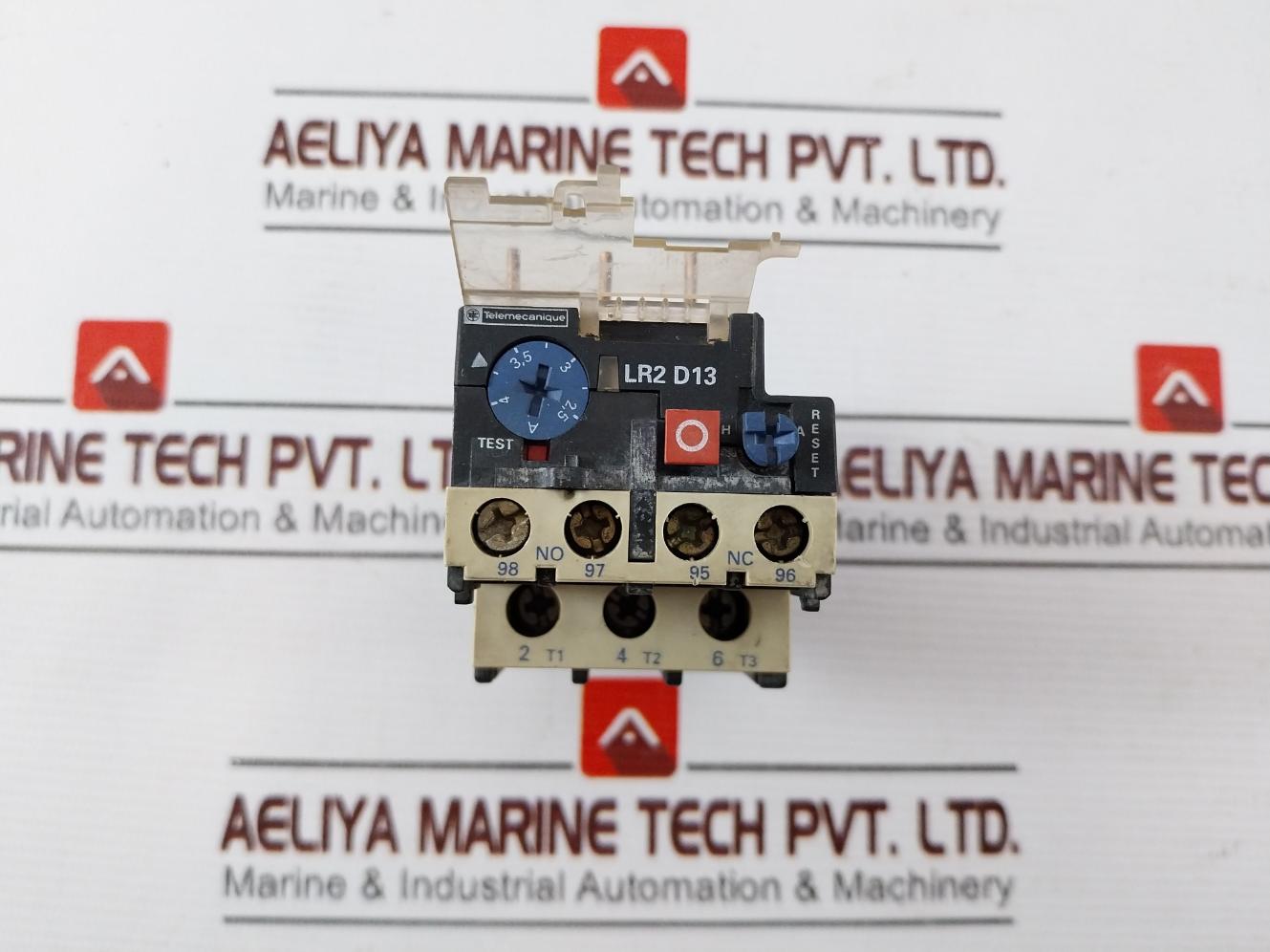 Telemecanique Lr2 D1308 Thermal Overload Relay 2.5-4A Uimp 6Kv