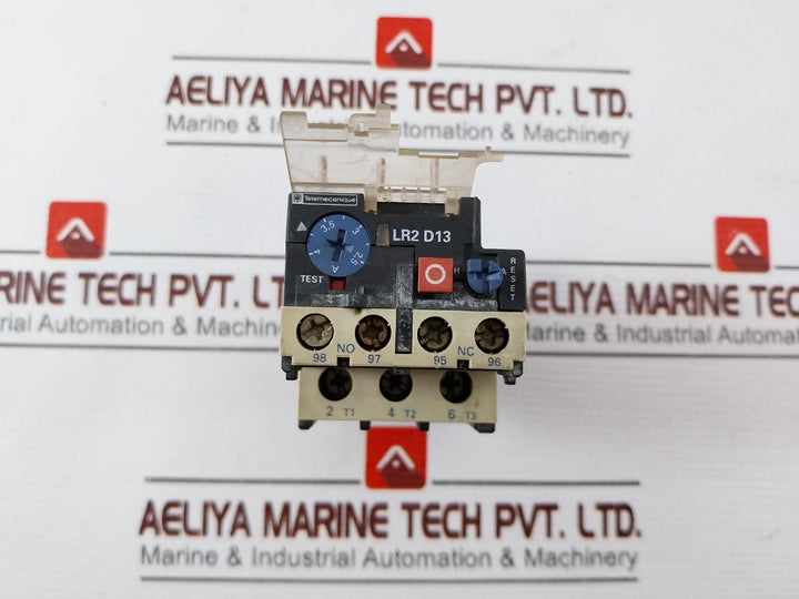 Telemecanique Lr2 D1308 Thermal Overload Relay 2.5-4A Uimp 6Kv