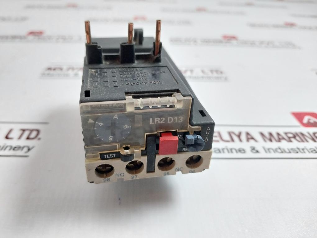 Telemecanique Lr2 D1310 Thermal Overload Relay 600V Ac 5A Iec 292-947