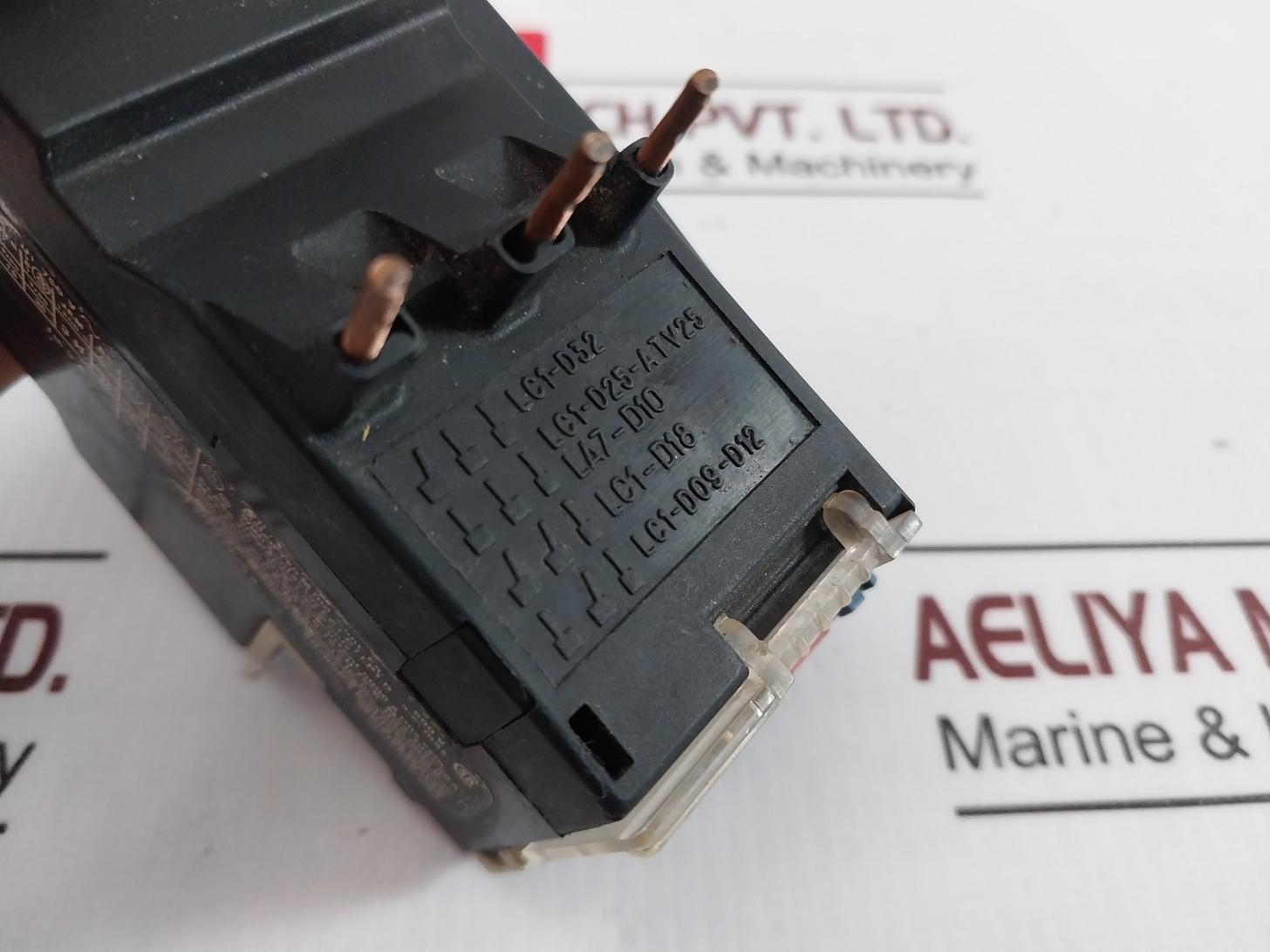 Telemecanique Lr2 D1310 Thermal Overload Relay For Motor Class 10 Jem 1356-s