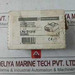 Telemecanique Lr2 D1314 Thermal Overload Relay 7-10 A 750V 5A