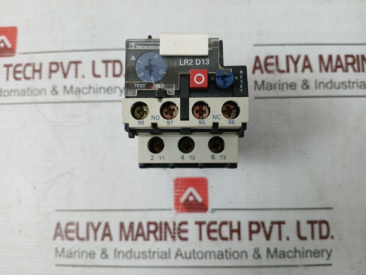 Telemecanique Lr2 D1314 Thermal Overload Relay 7-10 A 750V 5A