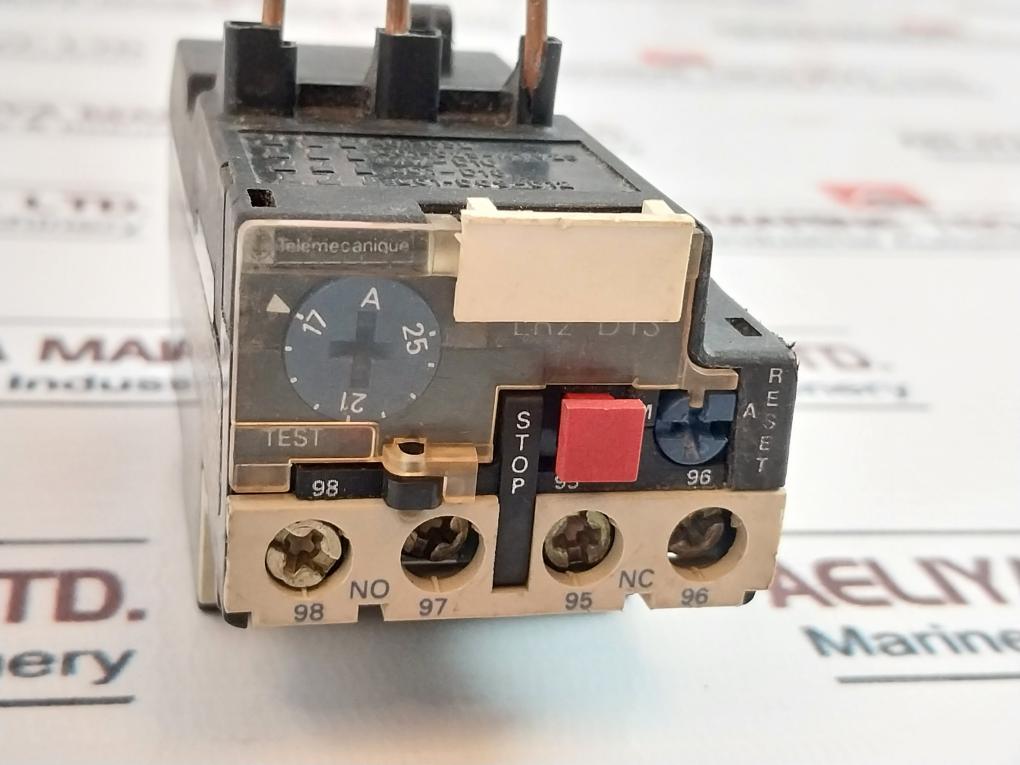 Telemecanique Lr2 D1322 Thermal Overload Relay Class 10