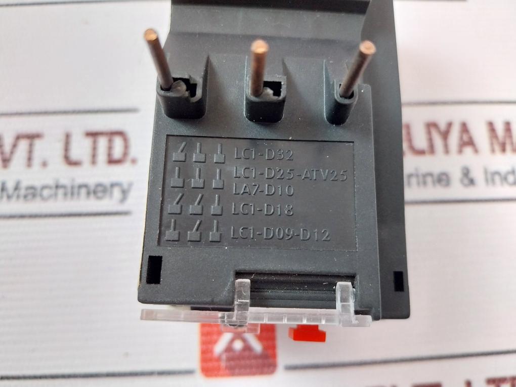 Telemecanique Lr2 D13 Thermal Overload Relay Class 10A