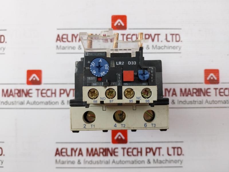 Telemecanique Lr2 D3357 Thermal Overload Relay For Motor 600Vac Max 03777850151