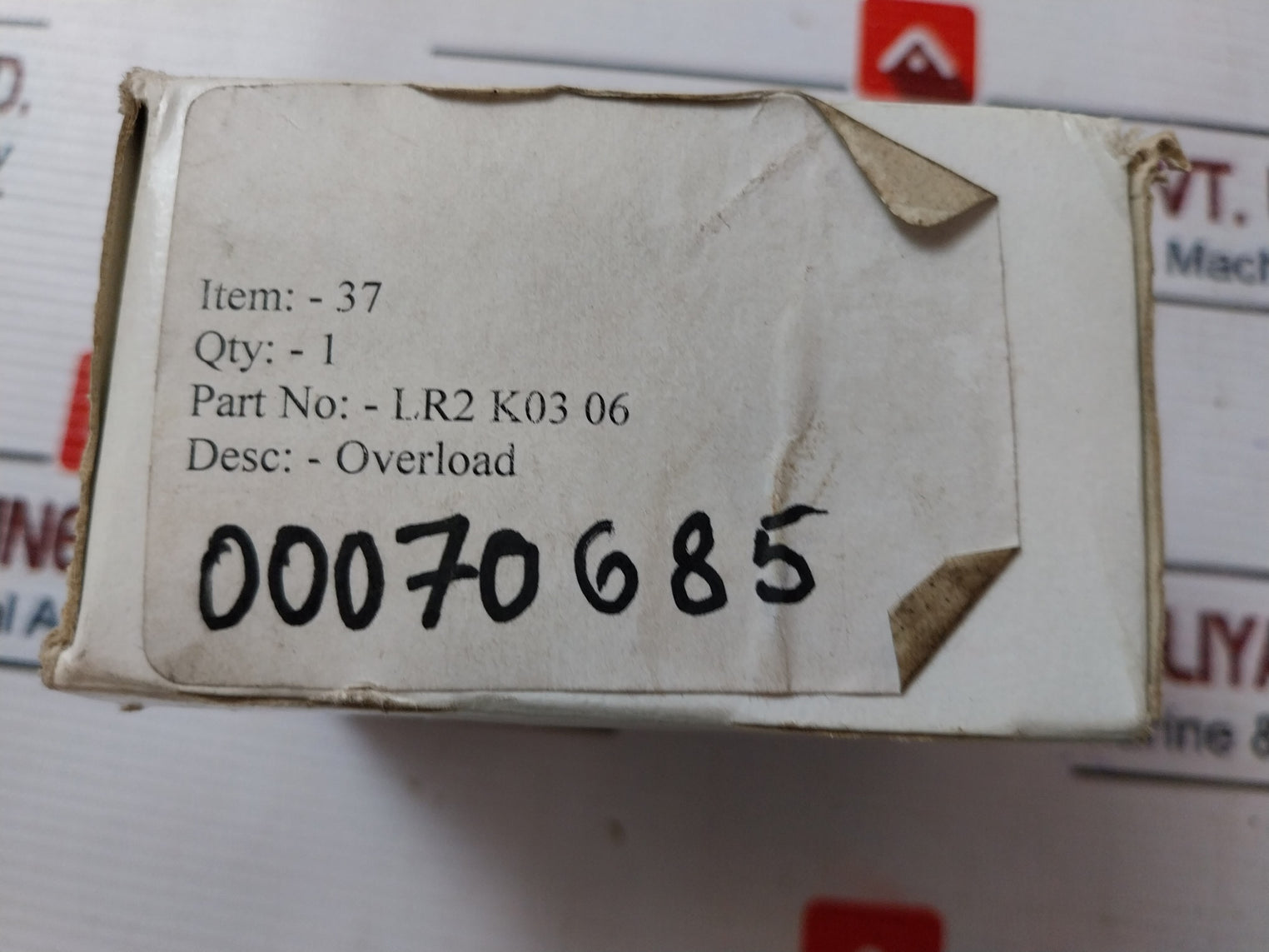 Telemecanique/Schneider Electric Lr2K0306 Thermal Overload Relay 690V 5A