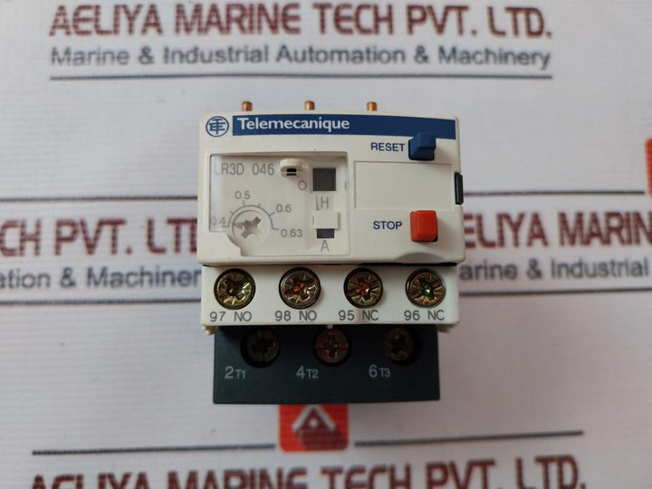 Telemecanique Lr3D 046 Overload Relay 0.4-0.63A 690V