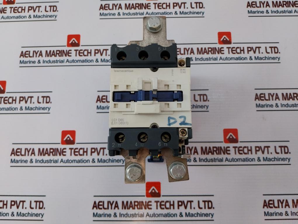 Telemecanique/Schneider Electric Lc1 D65 Contactor With Lx1 D6 Fe7 Coil