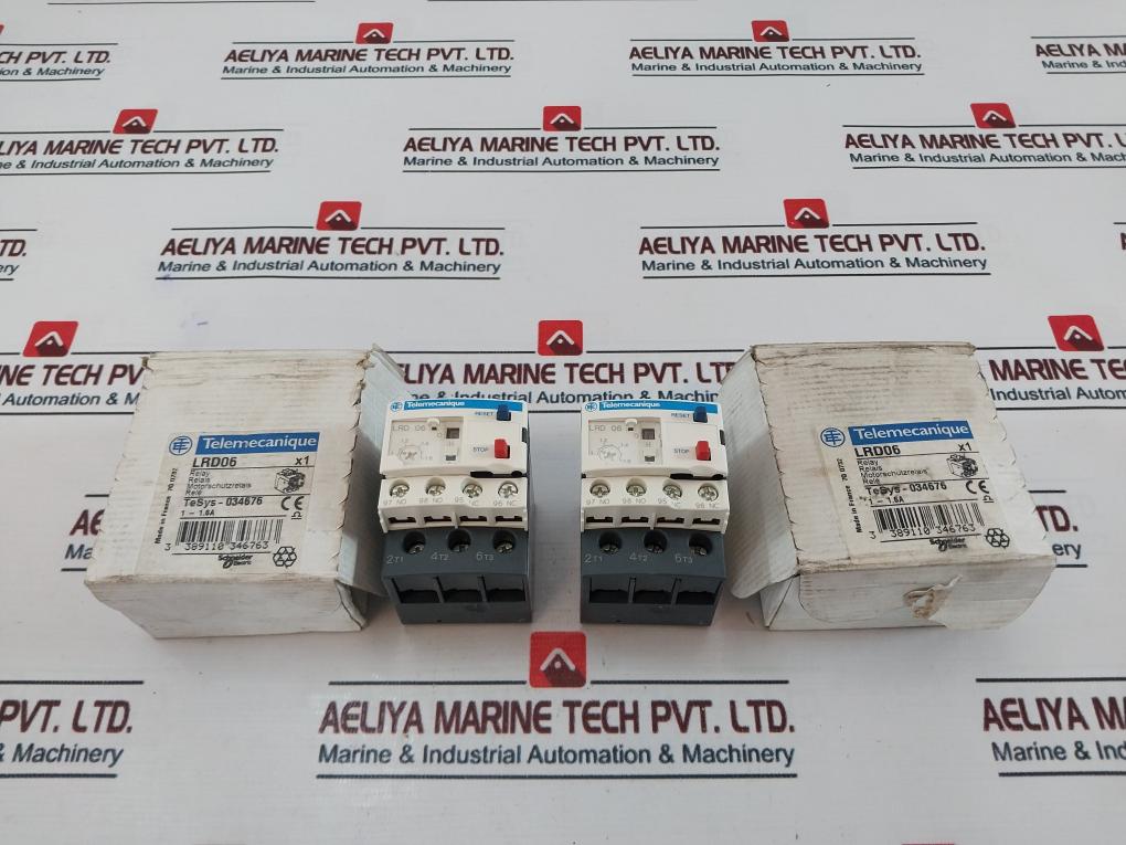 Telemecanique Lrd 06 Thermal Overload Relay 1-1.6A 690V~