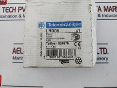 Telemecanique Lrd 06 Thermal Overload Relay 1-1.6A 690V~