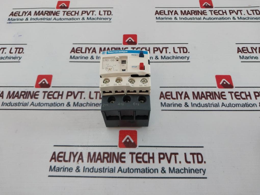Telemecanique Lrd 06 Thermal Overload Relay 1-1.6A 690V~