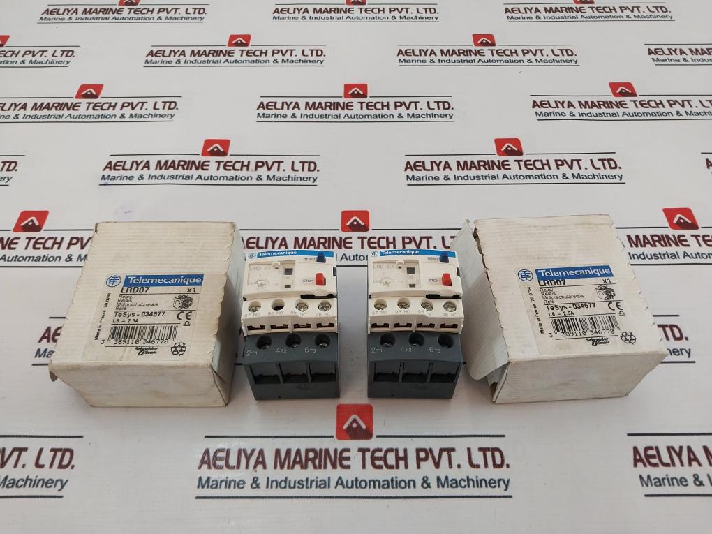 Telemecanique Lrd 07 Thermal Overload Relay 1.6-2.5A 690V~