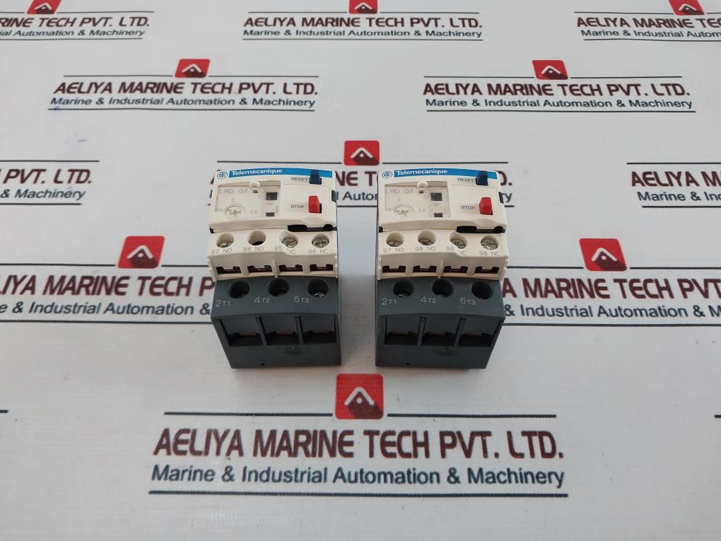 Telemecanique Lrd 07 Thermal Overload Relay 1.6-2.5A 690V~