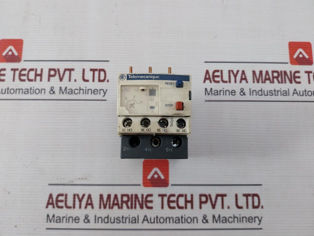 Telemecanique Lrd14 Overload Relay 600Vac Max 7-10A