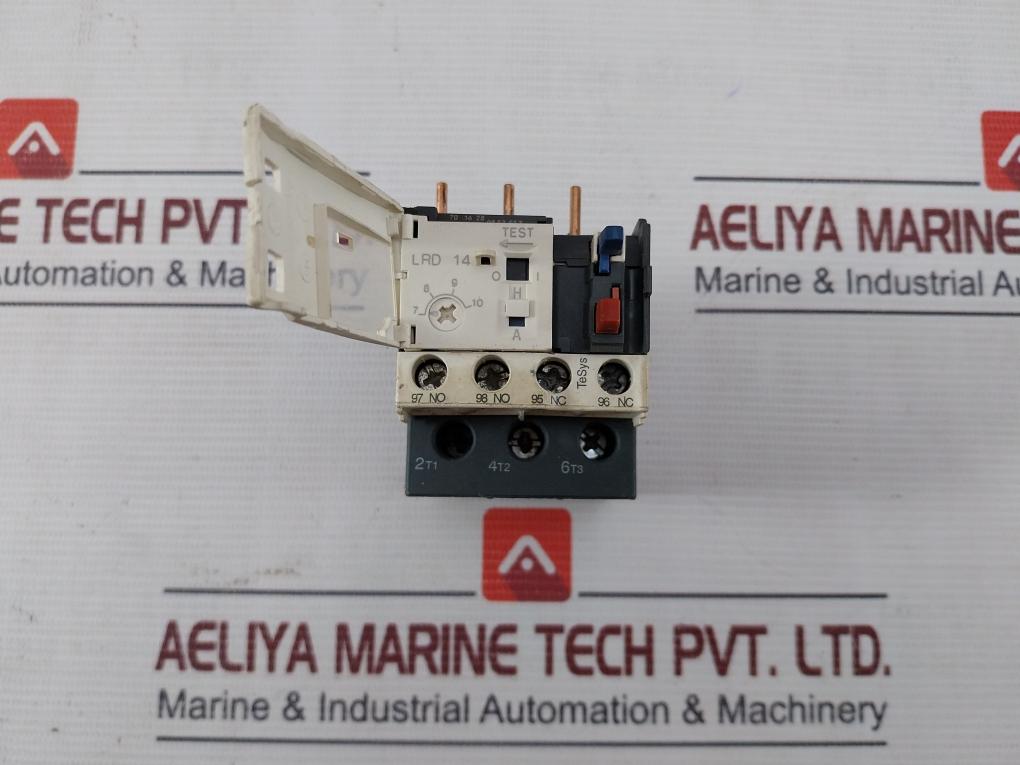 Telemecanique Lrd14 Overload Relay 600Vac Max 7-10A