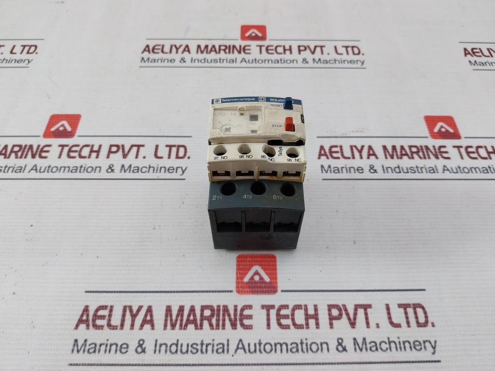 Telemecanique Lrd 14 Tesys Thermal Overload Relay 6-14Awg 75C Am12 6Kv