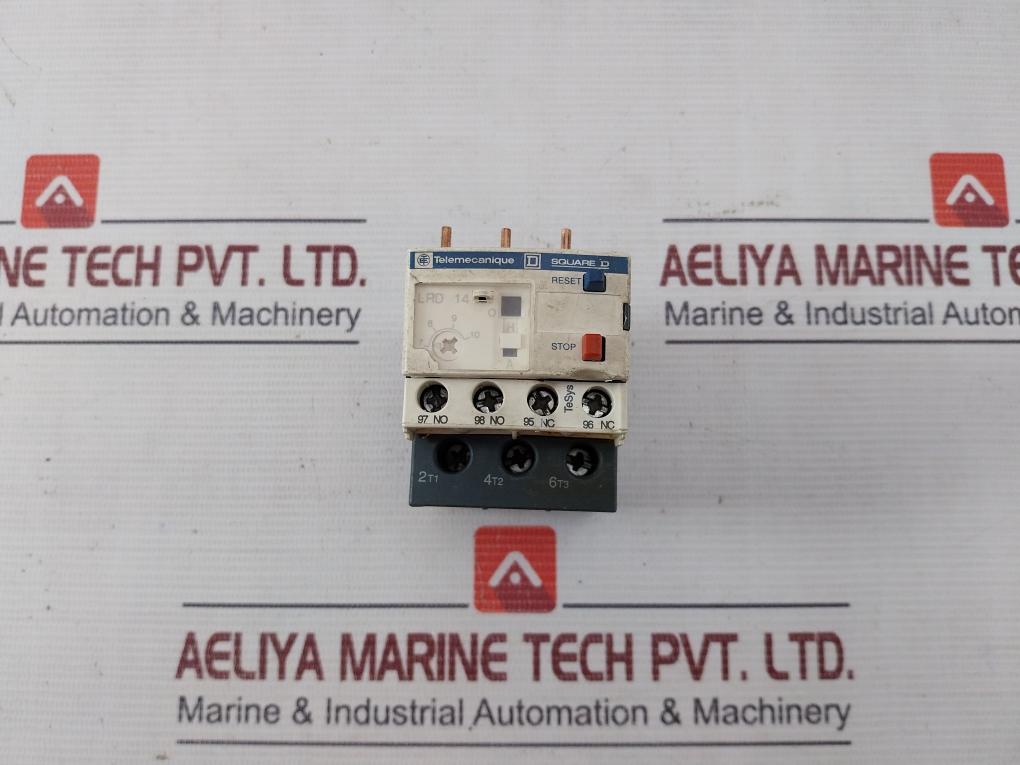 Telemecanique Lrd 14 Tesys Thermal Overload Relay 6-14Awg 75C Am12 6Kv
