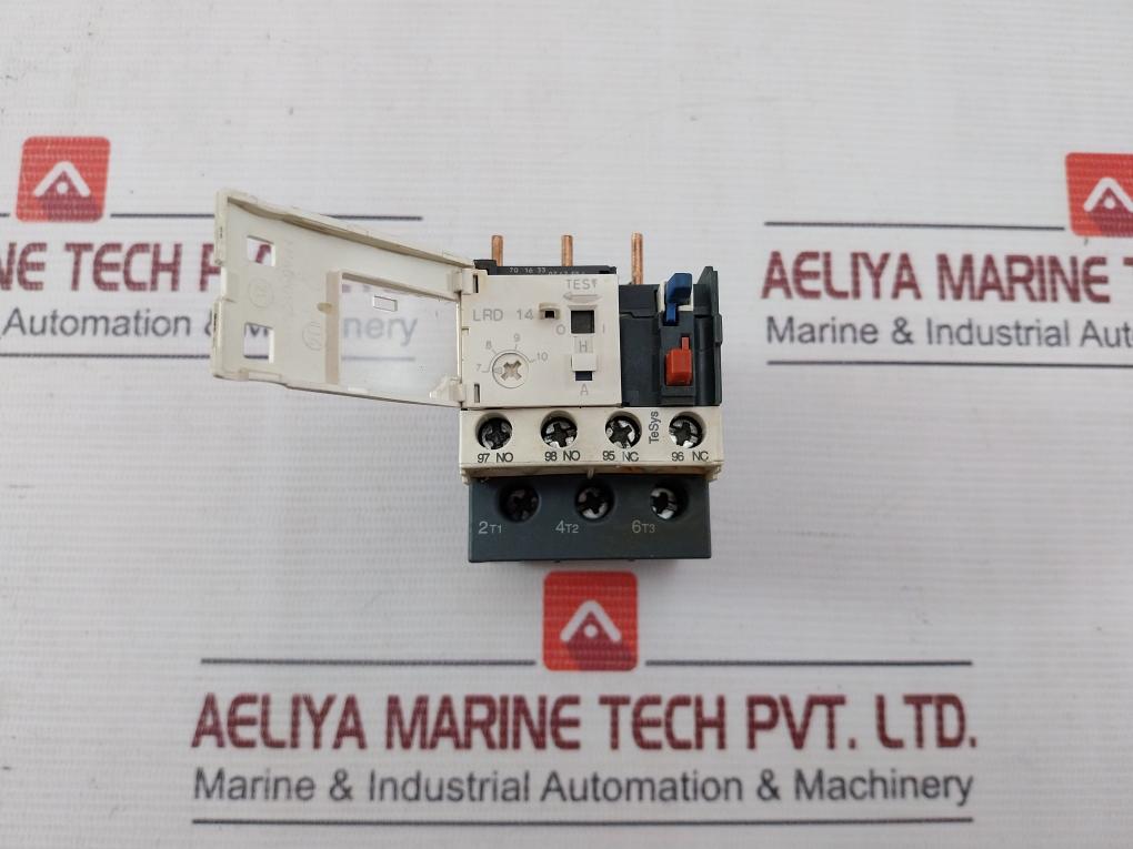 Telemecanique Lrd 14 Tesys Thermal Overload Relay 6-14Awg 75C Am12 6Kv