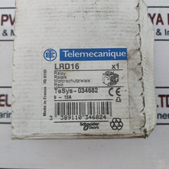 Telemecanique Lrd16 Thermal Overload Relay 9-13A 690V~