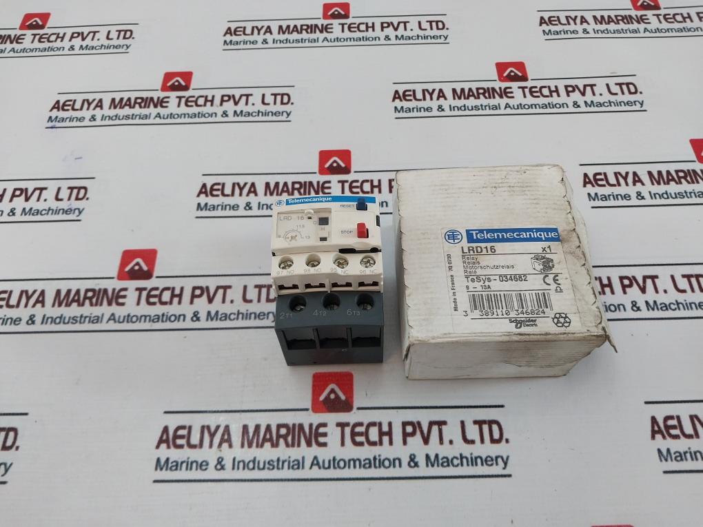 Telemecanique Lrd16 Thermal Overload Relay 9-13A 690V~
