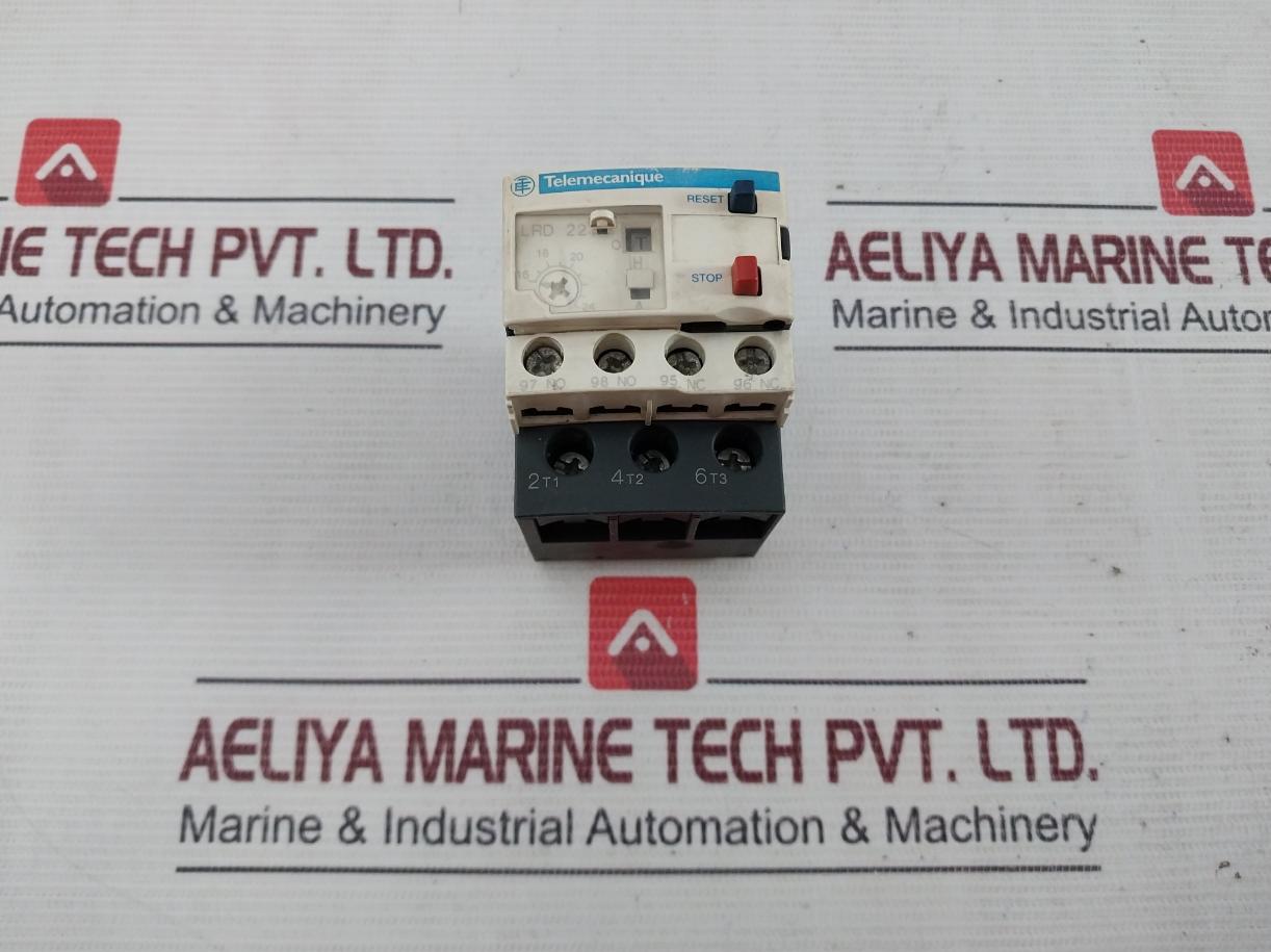 Telemecanique Lrd 22 Thermal Overload Relay 16-24A 6Kv