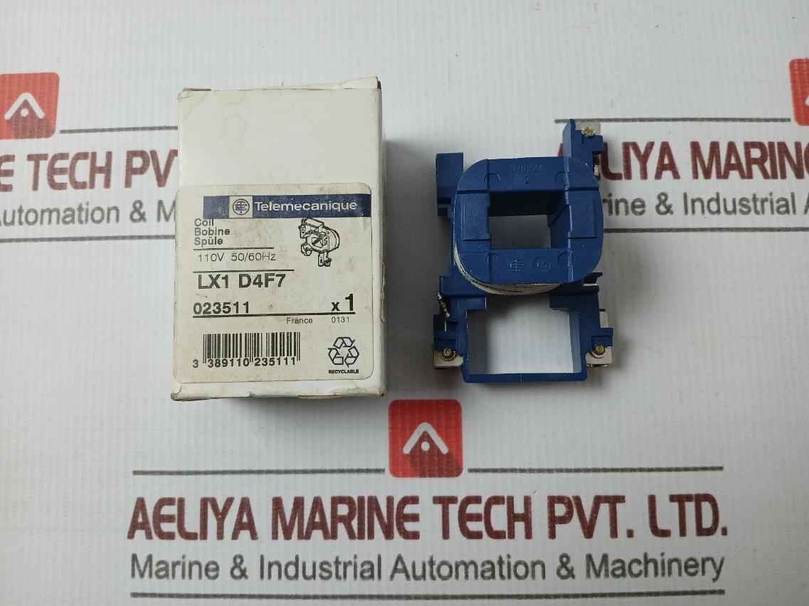 Telemecanique Lx1 D4F7 Contactor Coil 110V 50/60Hz
