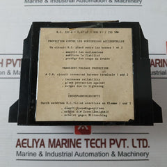 Telemecanique Ny1-bd2210 Protection Unit 50-60Hz